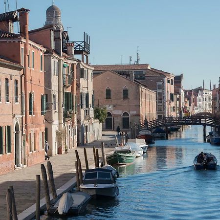 Art Painting Apartment With Canal View Venetië Buitenkant foto